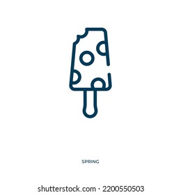 icon. Linear vector illustration from spring collection. Outline  icon vector. Thin line symbol for use on web and mobile apps, logo, print media.