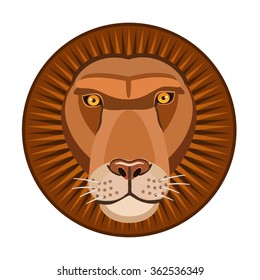 icon lion the king of beasts 