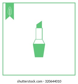 Icon of lipstick