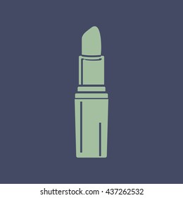 Icon of Lipstick. Eps-10.