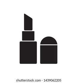 icon lipstick illustration vector design