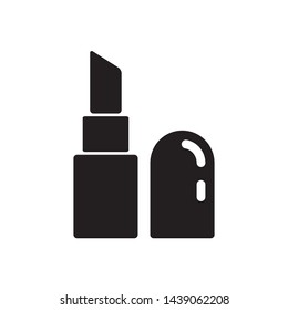 icon lipstick illustration vector design