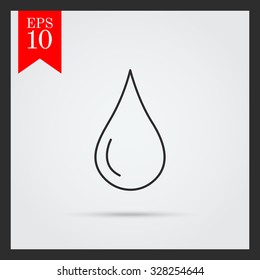 Icon of liquid drop 