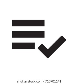 icon list add check