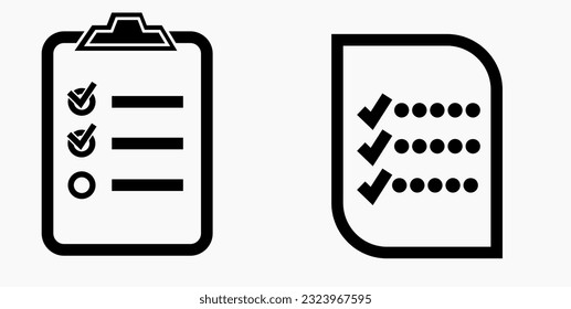 Icon list. Label catalog or scrol. Bil or calendar. Docket. Nomenclature, beadroll, sked. Vector icon.
