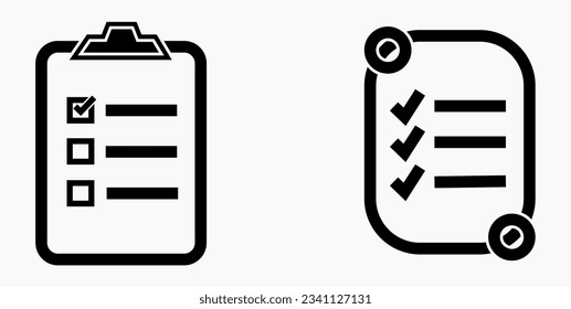 Icon list. Label catalog or scrol. Bil or calendar. Docket. Nomenclature, beadroll, sked. Vector icon.
