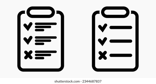 Icon list. Label catalog or scrol. Bil or calendar. Docket. Nomenclature, beadroll, sked. Vector icon.
