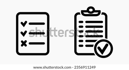 Icon list. Label catalog or scrol. Bil or calendar. Docket. Nomenclature, beadroll, sked. Vector icon.
