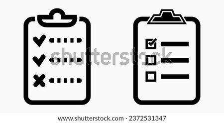 Icon list. Label catalog or scrol. Bil or calendar. Docket. Nomenclature, beadroll, sked. Vector icon.
