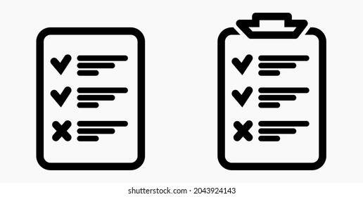 Icon list, roster, schedule, register, roll, catalog, scrol, bil, calendar, docket, nomenclature, beadroll, sked, catalogue. Vector icon.