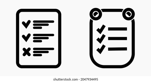 Icon list, roster, schedule, register, roll, catalog, scrol, bil, calendar, docket, nomenclature, beadroll, sked, catalogue. Vector icon.