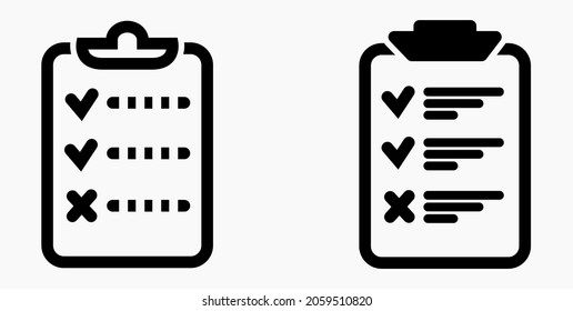 Icon List Roster Schedule Register Catalog Stock Vector (Royalty Free ...