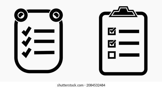 Icon list or roster, schedule, register. Label catalog or scrol. Bil or calendar. Docket. Nomenclature, beadroll, sked. Vector icon.