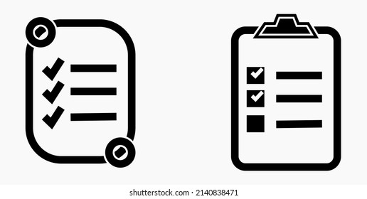 Icon list or roster, schedule, register. Label catalog or scrol. Bil or calendar. Docket. Nomenclature, beadroll, sked. Vector icon.