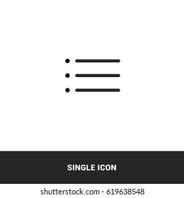 icon list single icon design graphic