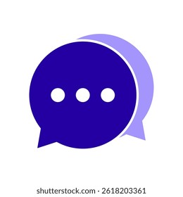Icon a live chat, isolated against a clean background.