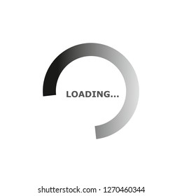 icon loading and buffering - vector