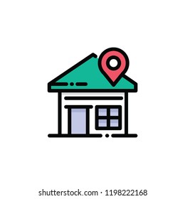 Icon of location home