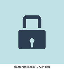 Icon of Lock. EPS-10.