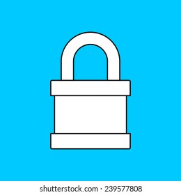 icon of locked padlock