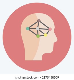 Icon Logic. suitable for Programming symbol. flat style. simple design editable. design template vector. simple symbol illustration