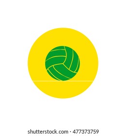 Icon or logo ball handball