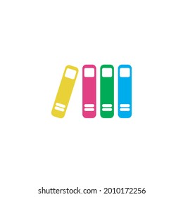 Icon and logo for books ready for design. Book