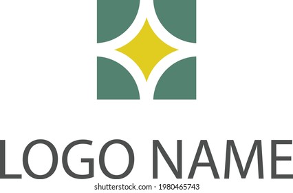 icon logo brand template logotype vector