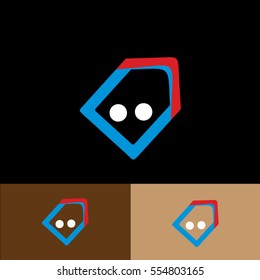 icon logo business connection 