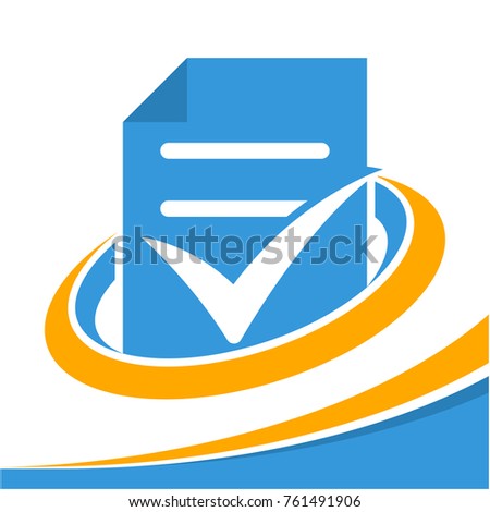 icon logo for business management services data collection / survey