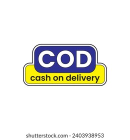 icon logo cas on delivery cod