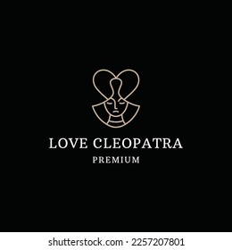 icon logo cleopatra love