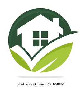 icon logo with the concept of smart choice / good choice for management of healthy homes