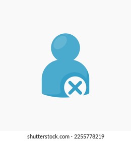 logotipo de icono eliminar información de contacto
