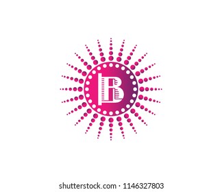 Icon logo design B 