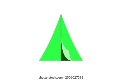 Icon or Logo Design of Camp Tent