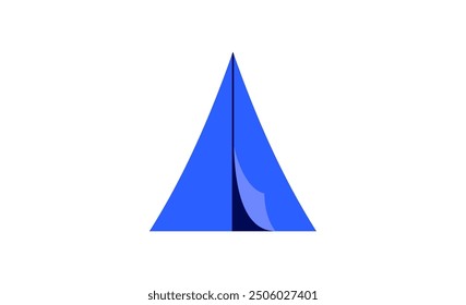Symbol- oder Logo-Design des Zeltlagers