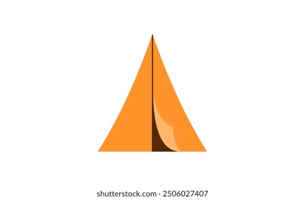 Icon or Logo Design of Camp Tent