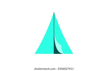 Icon or Logo Design of Camp Tent