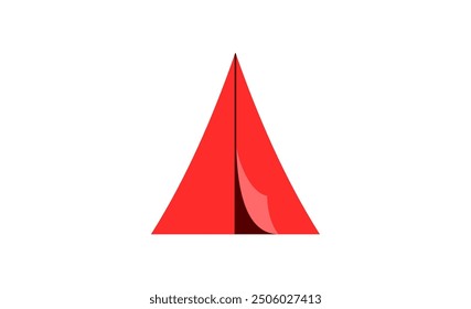 Icon or Logo Design of Camp Tent