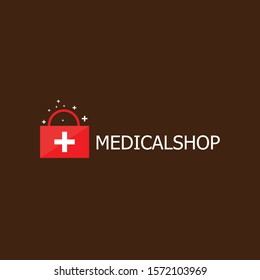 icon logo design concept medicalshop
for clinic