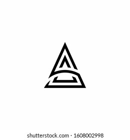 A Icon Logo Design Modern