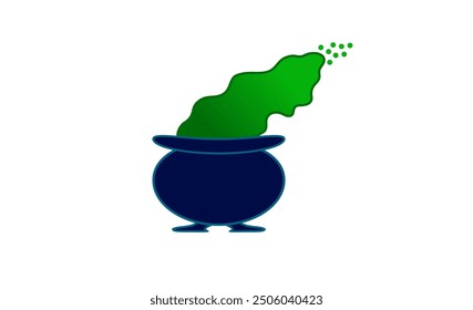 Icon or Logo Design of Witch Cauldron