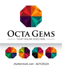 Icon Logo For Diamond Business, Gemstone And Jewelry