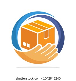 icon logo for the goods package management business