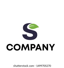 icon logo initial S sign vector template