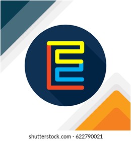 Icon logo initials letter H