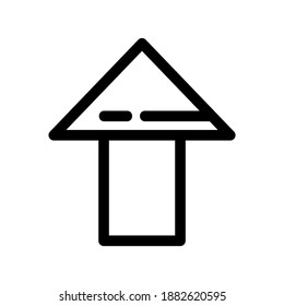up icon or logo isolated sign symbol vector illustration - high quality black style vector icons
