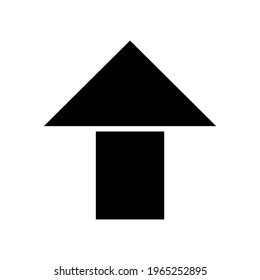 up icon or logo isolated sign symbol vector illustration - high quality black style vector icons

