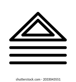 up icon or logo isolated sign symbol vector illustration - high quality black style vector icons
